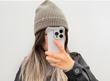 Lululemon Close-Fit Wool-Blend Ribbed Knit Beanie, Grey, Christmas gift