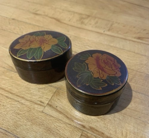 Paper mache trinket boxes - mache,