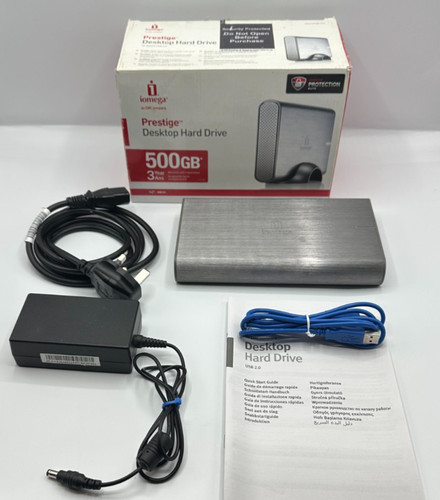 Iomega prestige 500 - 500, gb