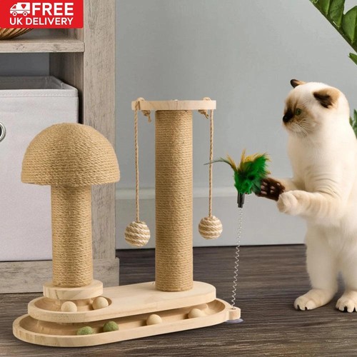 Large cat tree scratching - cat,