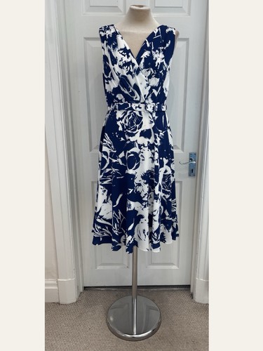 Michaela louisa blue - blue, floral