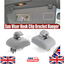 2x Car Sun Visor Clips Hook