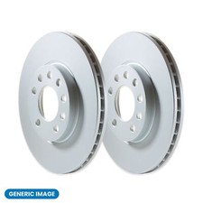 Pair of Vented Front Brake Discs Ford Mondeo 2000-2007, Jaguar X-Type 2001-2009