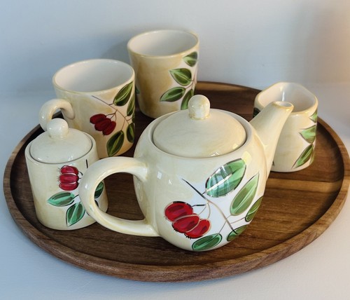 Retro tea set teapot 2 - tea,