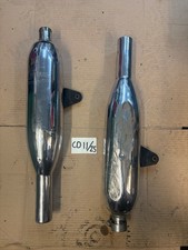 Triumph Thunderbird 900 Exhaust End Cans Pair Left & Right 2000 11/25