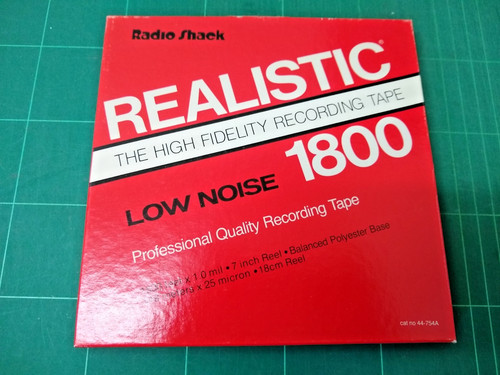 Reel tape for - 7", 1/4"