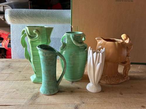 Quantity vintage vases - vintage,