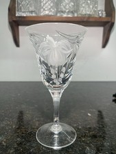 Royal Brierley Crystal Etched