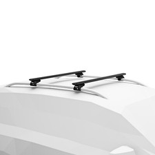 Thule Roof Rack Bars Raised Rails Black WingBar, for VW Tiguan 2024+ onwards