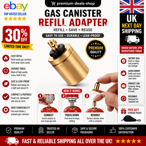 Gas refill adapter propane - gas,