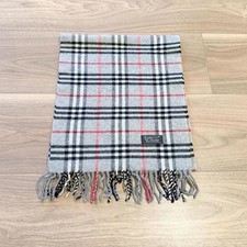 Authentic Burberry nova check 100% lambswool premium scarf