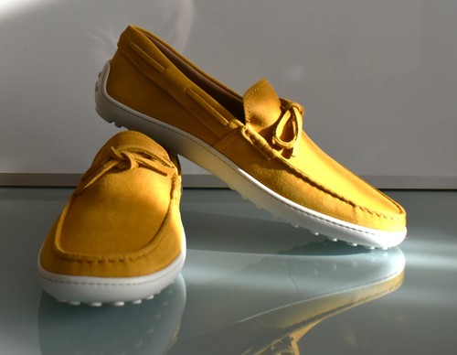 Tod suede mustard yellow - suede,