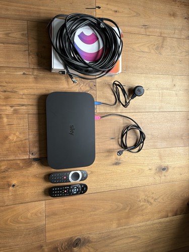 Sky box with - q, remotes