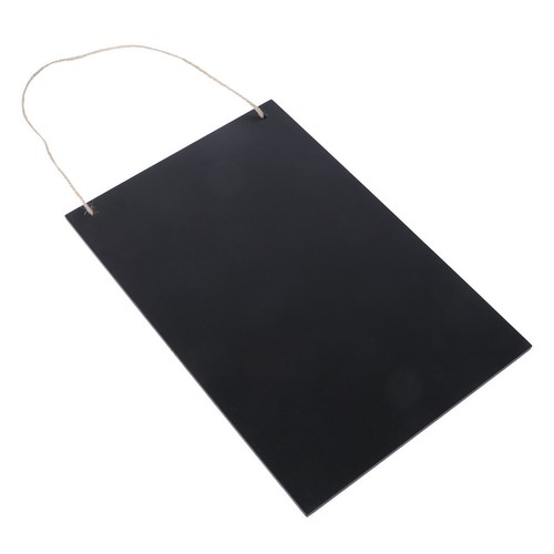 Black wood board double sided - board,