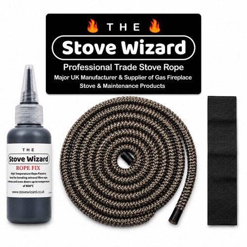 Door seal stove rope - stove, heat