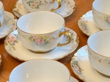 Limoges Tea Cup Set Antique