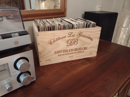 Vinyl record storage box - vinyl, 7"