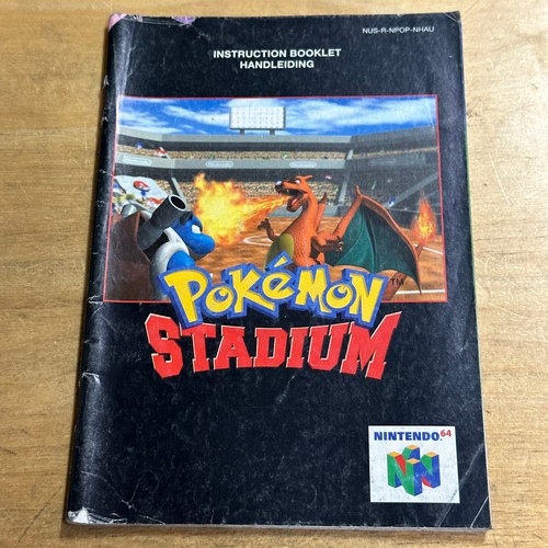 Nintendo n64 instruction - nintendo, 64