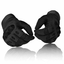Tactical Gloves Army Military Combat Paintball Airsoft Hard Knuckle Full Finger