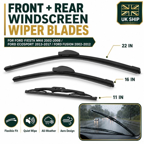 Front rear windscreen - &,