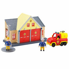 Fireman Sam Rescue fire Station Play Set & Venus - Character Figures - NEW & BOX