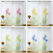 Floral Curtains Panel Floral