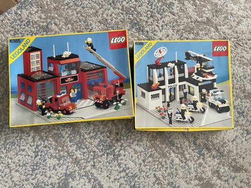Lego 6385 firehouse 6386 - lego,