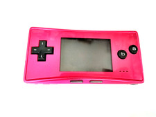 Nintendo Gameboy Pink Micro Handheld Console tested working condition