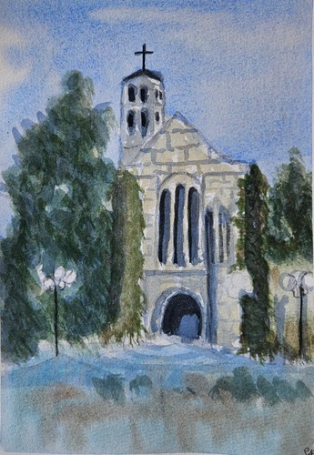 Original watercolor painting - original,