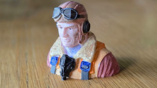 Plane pilot scale - rc, 1/6