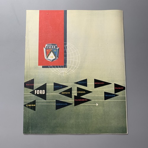 Rare 1955 ford - ford, brochure
