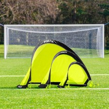 FORZA Flash Pop-Up KIDS FOOTBALL GOAL [Pair] - 2.5ft, 4ft & 6ft - Target Goal