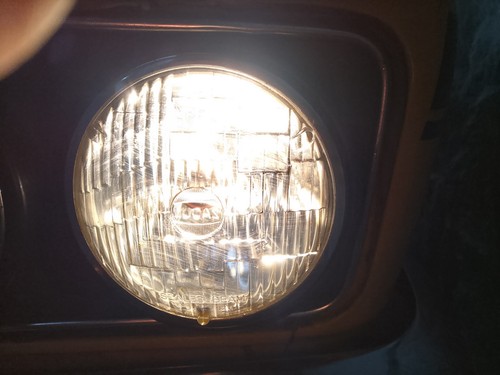 Lucas sealed beam headlamp - beam,