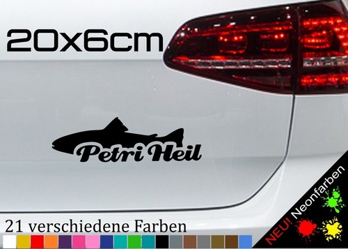 Petri heil sticker trout - heil,