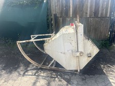 1000L Hopper Skip Lifting Mortar Concrete Feeder £300+vat Storage Silo Grain Etc