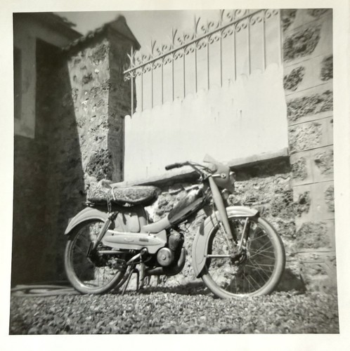 Vtg 1950s photo motobecane - 1950s,