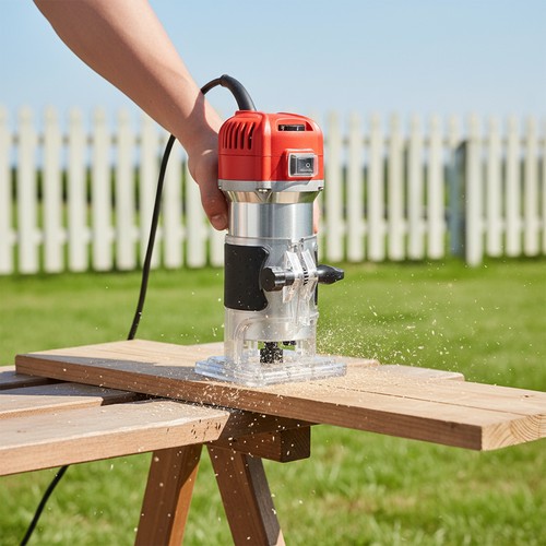 Electric hand trimmer - 1/4",