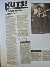 Phil Lynott Signed