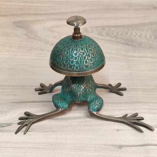 Antique frog design brass - antique,