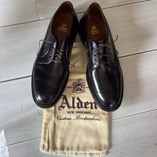 Alden cordovan plain toe - alden,