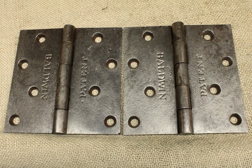 Old door hinges - 2, 4