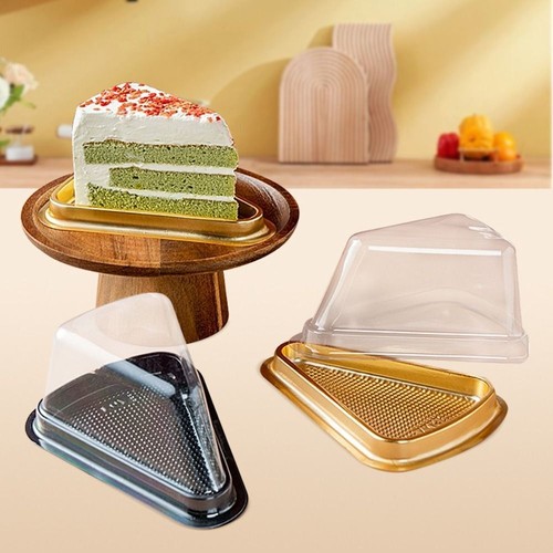 50pcs cake slice - boxes, plastic