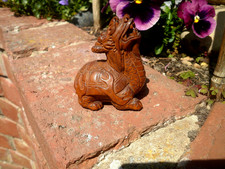 1a. Hand Carved wood netsuke