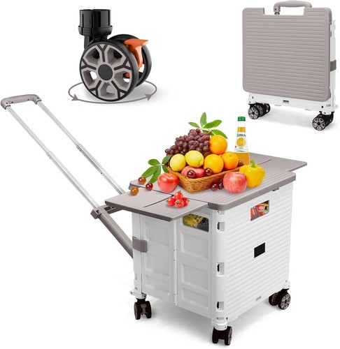 Folding utility cart - cart, on