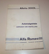 Maintenance Manual Alfa Romeo