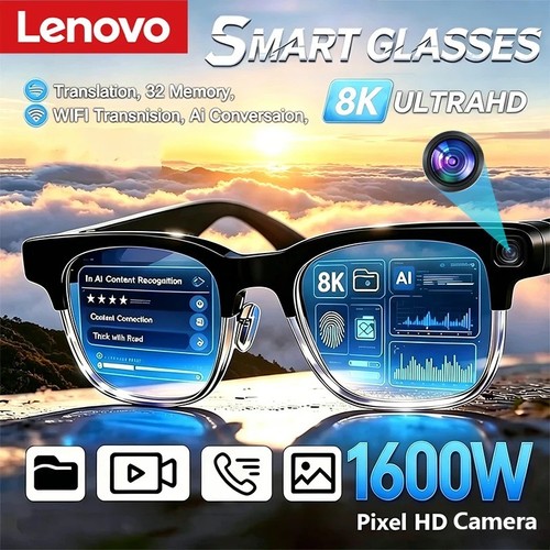 Lenovo smart glasses 8k - ai,