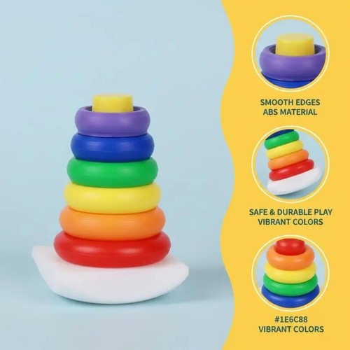 Stacking rings toy early - rings,