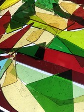 Stained Glass Offcuts Cullet