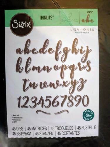 Sizzix thinlits lisa jones - sizzix,