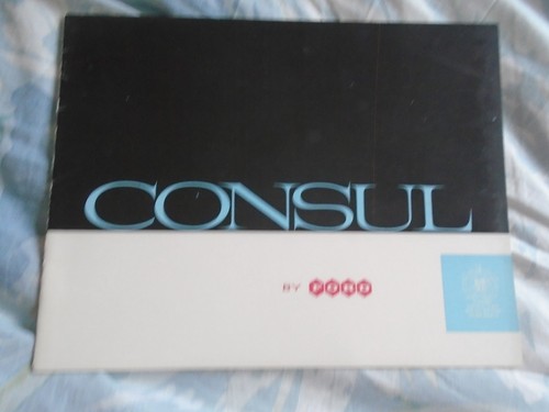 Ford consul brochure jan - brochure, 1961